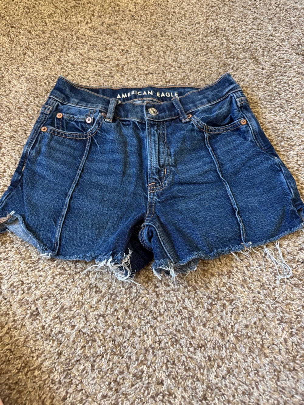 American Eagle relaxed fit denim shorts